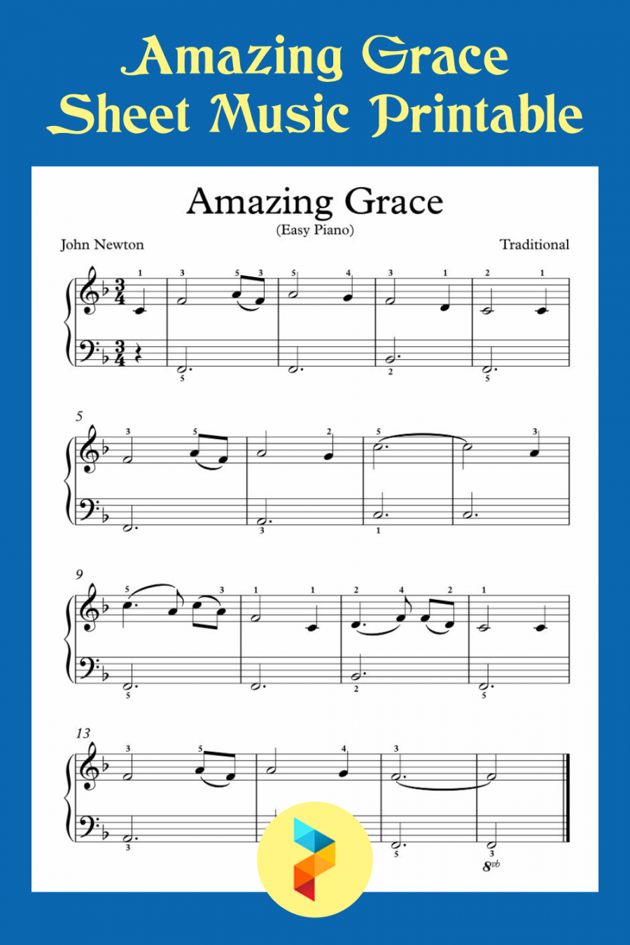 Free Printable Sheet Music For Piano - Printable -  Best Amazing Grace Sheet Music Printable - printablee