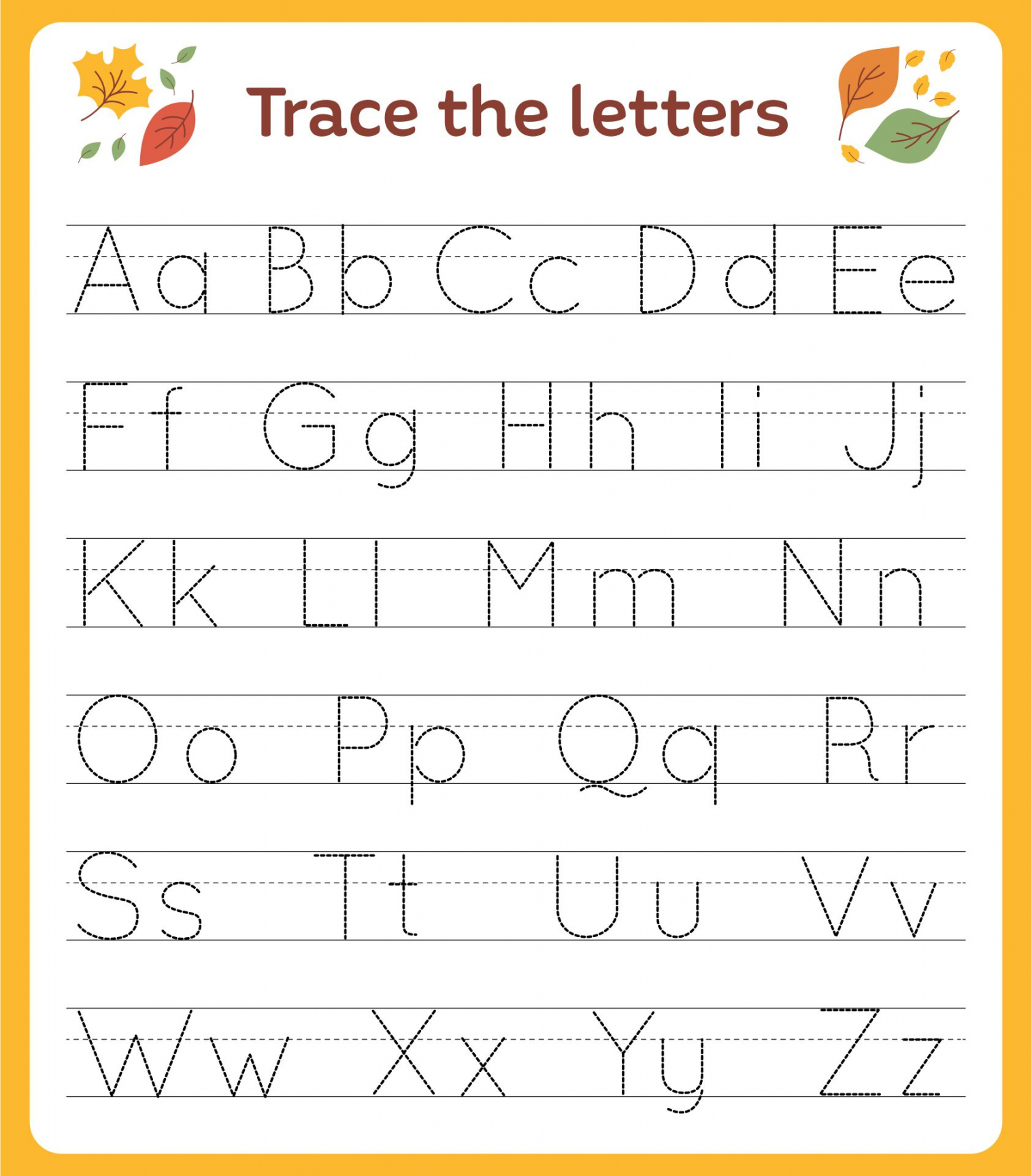 Free Printable Alphabet Worksheets - Printable -  Best Free Printable Alphabet Worksheets Kindergarten
