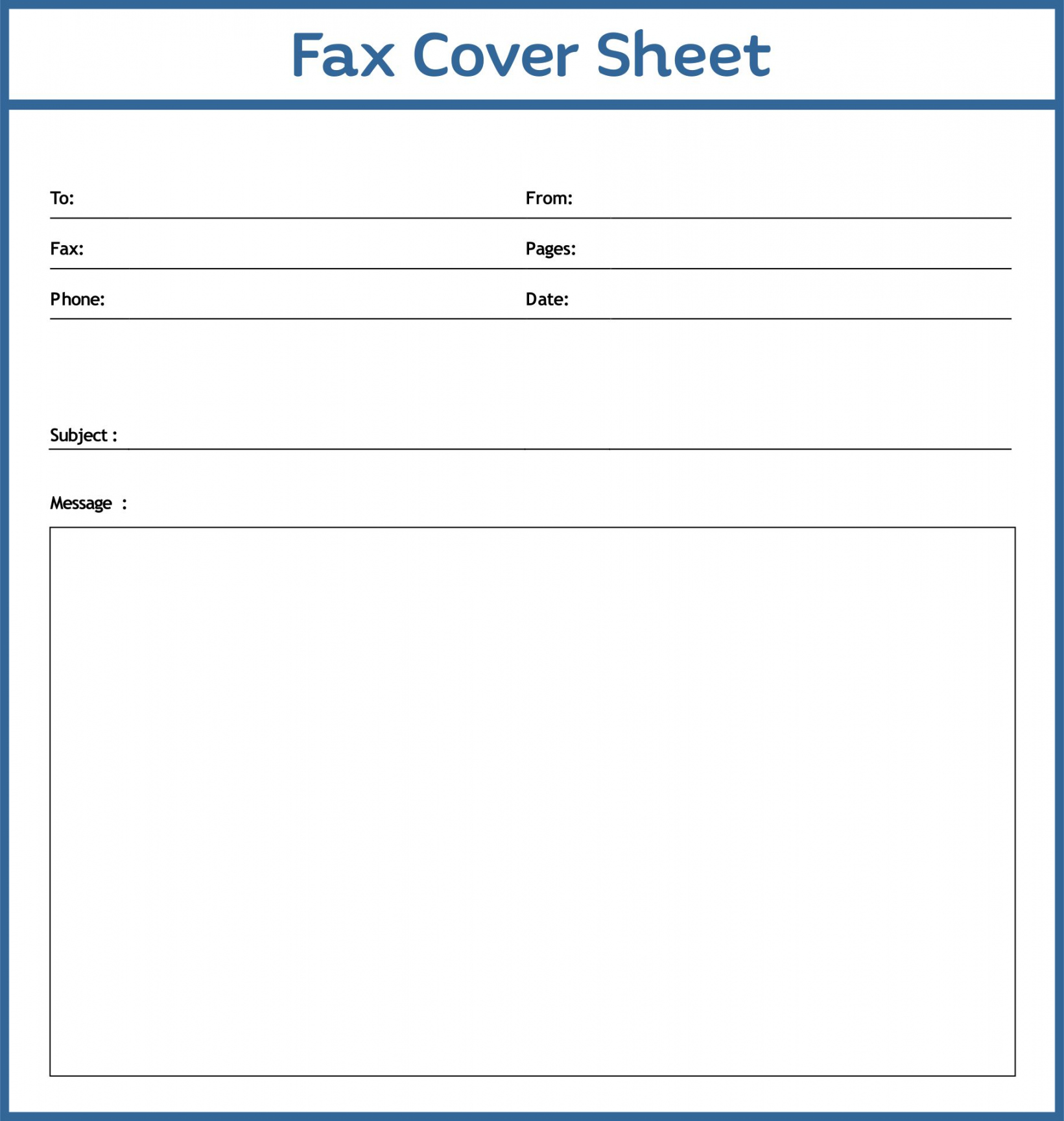 Free Printable Fax Cover Sheet - Printable -  Best Printable Fax Cover Sheet - printablee
