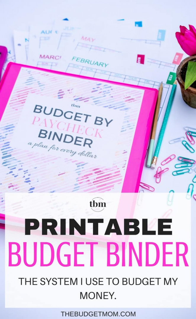 The Budget Mom Free Printables - Printable - Budget Binder: A Plan for Every Dollar  The Budget Mom