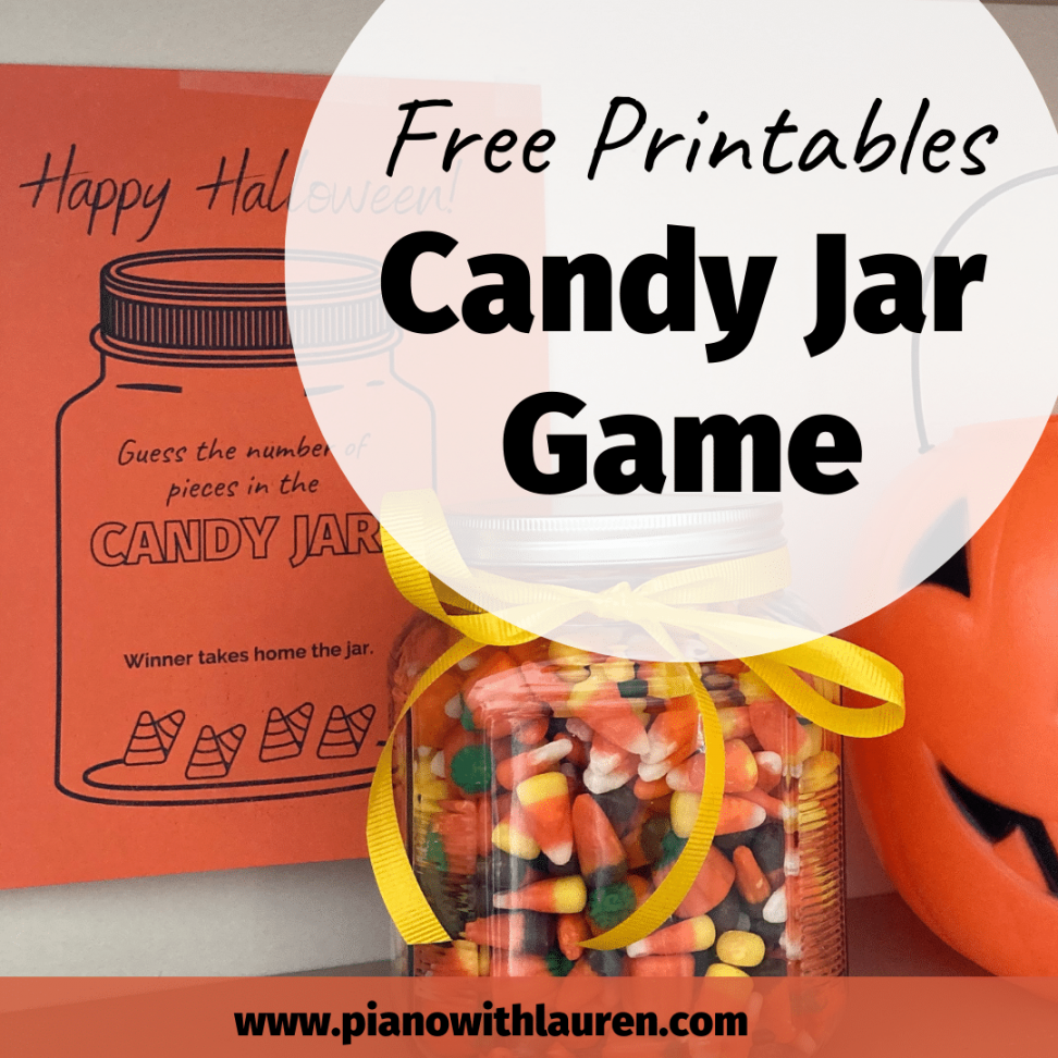 Free Printable Guess How Many Sweets In The Jar Template - Printable - Candy Jar Game  Free Printables - Piano with Lauren