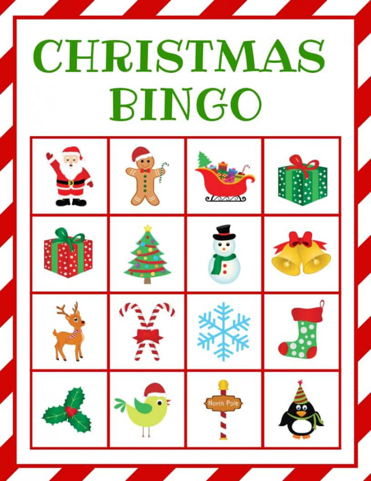 Free Christmas Bingo Printables - Printable - Christmas BINGO - Free Printable -