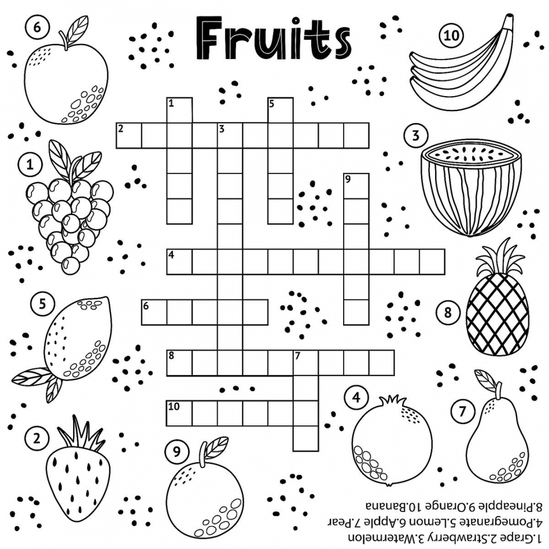 Free Printable Crossword Puzzles For Kids - Printable - Crossword Puzzles for Kids: Fun & Free Printable Crossword Puzzle