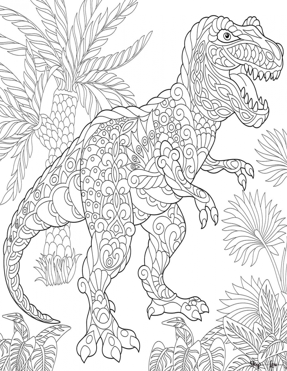 Free Dinosaur Coloring Pages Printable - Printable - Dinosaur Coloring Pages Free Printables  Skip To My Lou