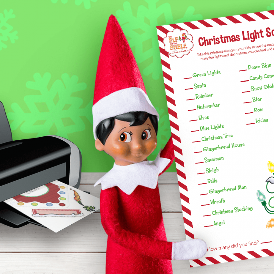 Free Printable Elf On The Shelf - Printable - Download These  Free Printables for Your Scout Elf  The Elf on