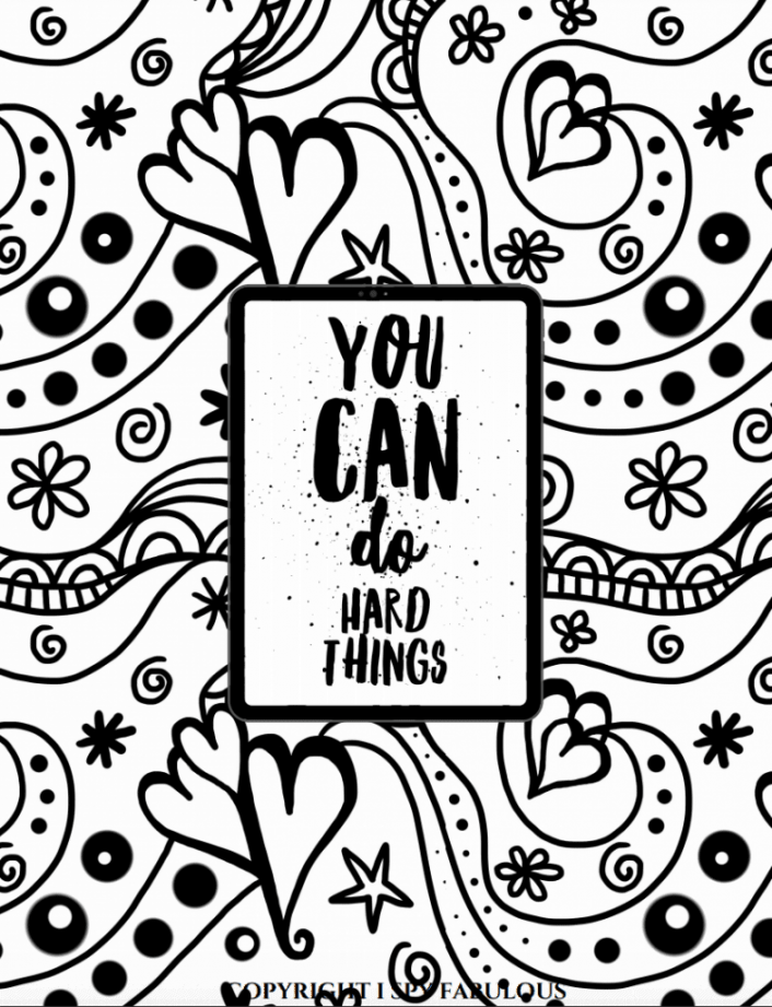 Free Printable Coloring Pages For Teens - Printable -  Empowering Coloring Pages for Teens – Free Printables! - I Spy
