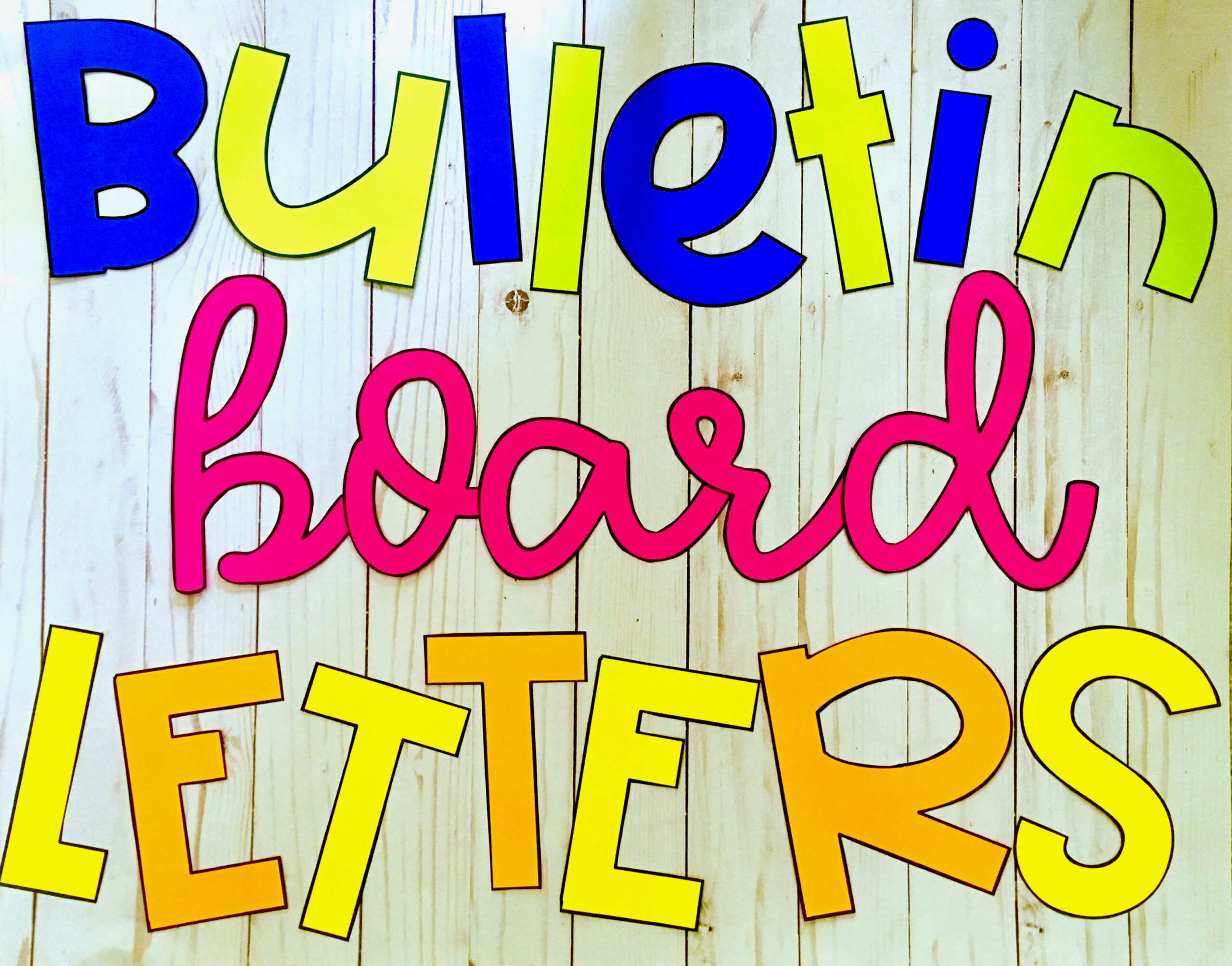 Free Printable Bulletin Board Letters - Printable - Fancying Up Your Bulletin Board Letters • Sweet Sensations