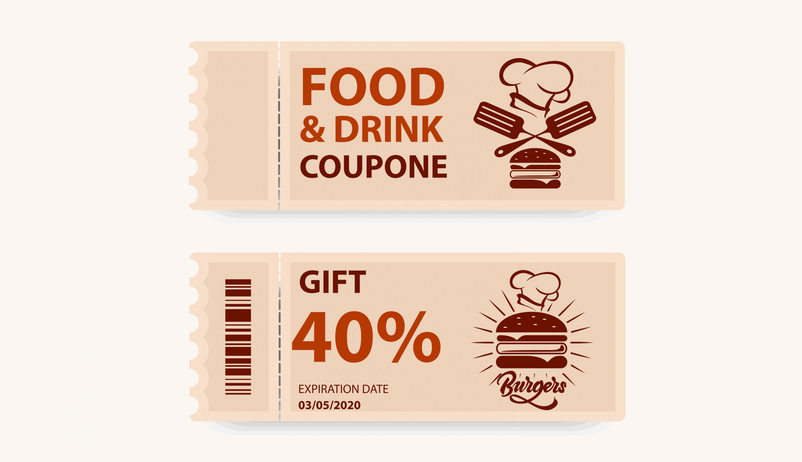 Free Printable Coupons For Food - Printable - Food Coupon Vector Art, Icons, and Graphics for Free Download