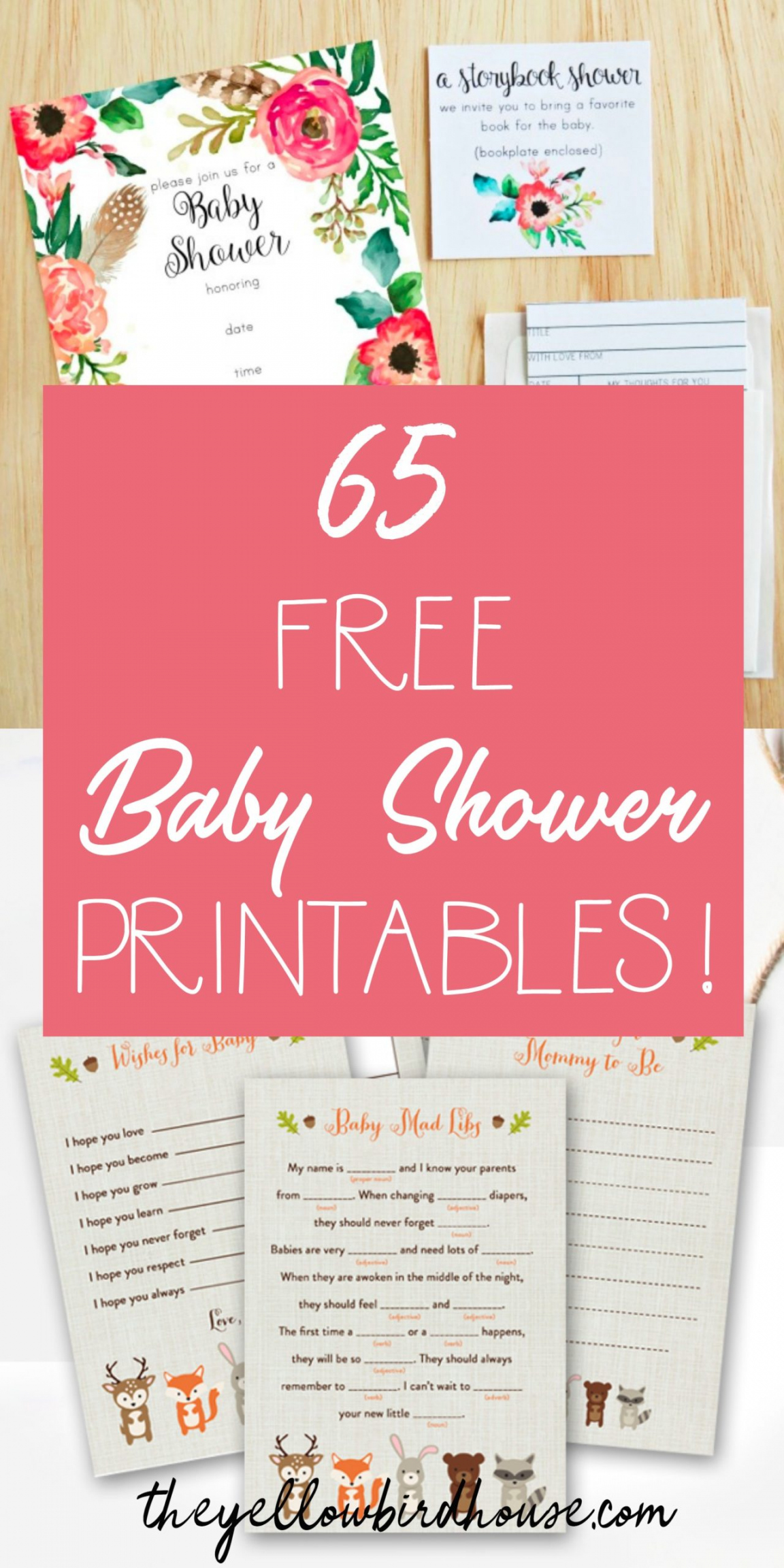 Free Baby Shower Printables - Printable -  Free Baby Shower Printables for an Adorable Party