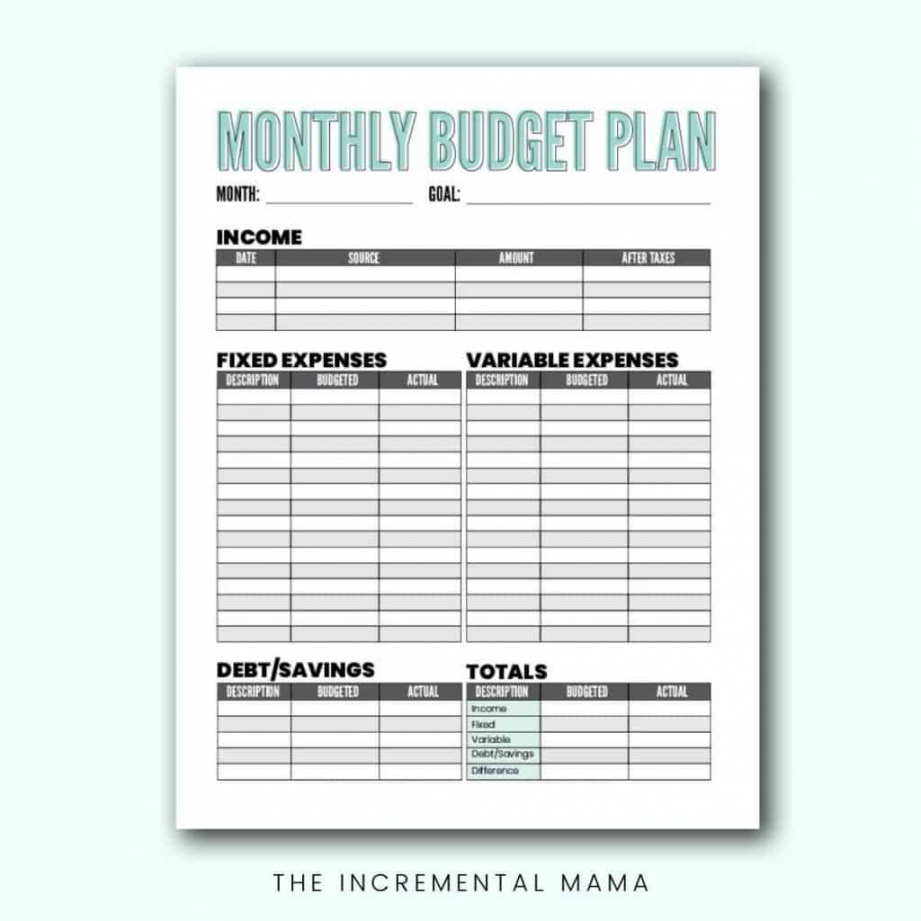 Free Budget Worksheets Printable - Printable - Free Blank Budget Worksheet Printables to Take Charge of Your Finances