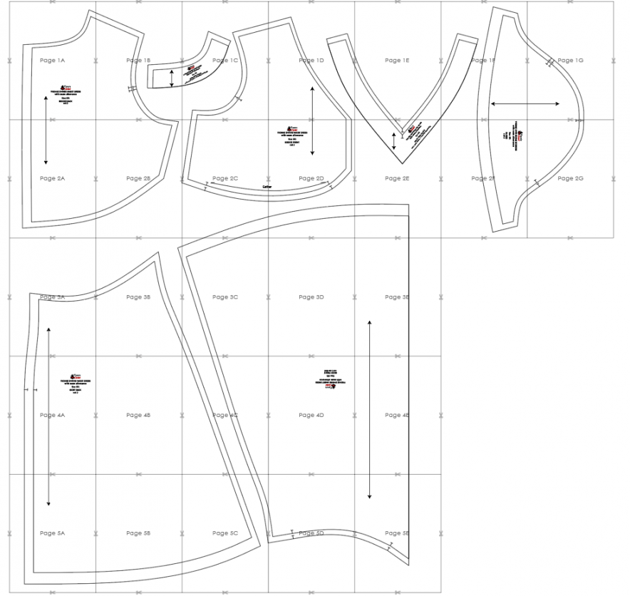 Free Printable Dress Patterns - Printable - Free PDF sewing pattern: Yvonne empire waist dress – Tiana