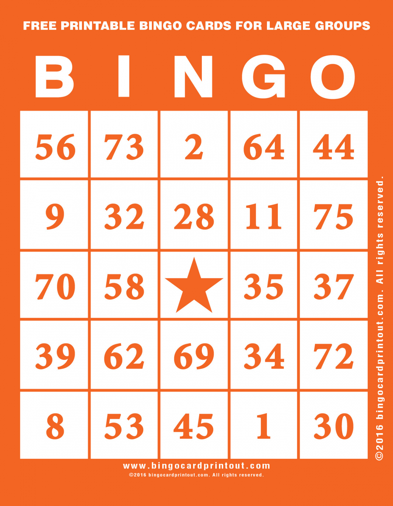Free Bingo Card Generator Printable - Printable - Free Printable Bingo Cards For Large Groups