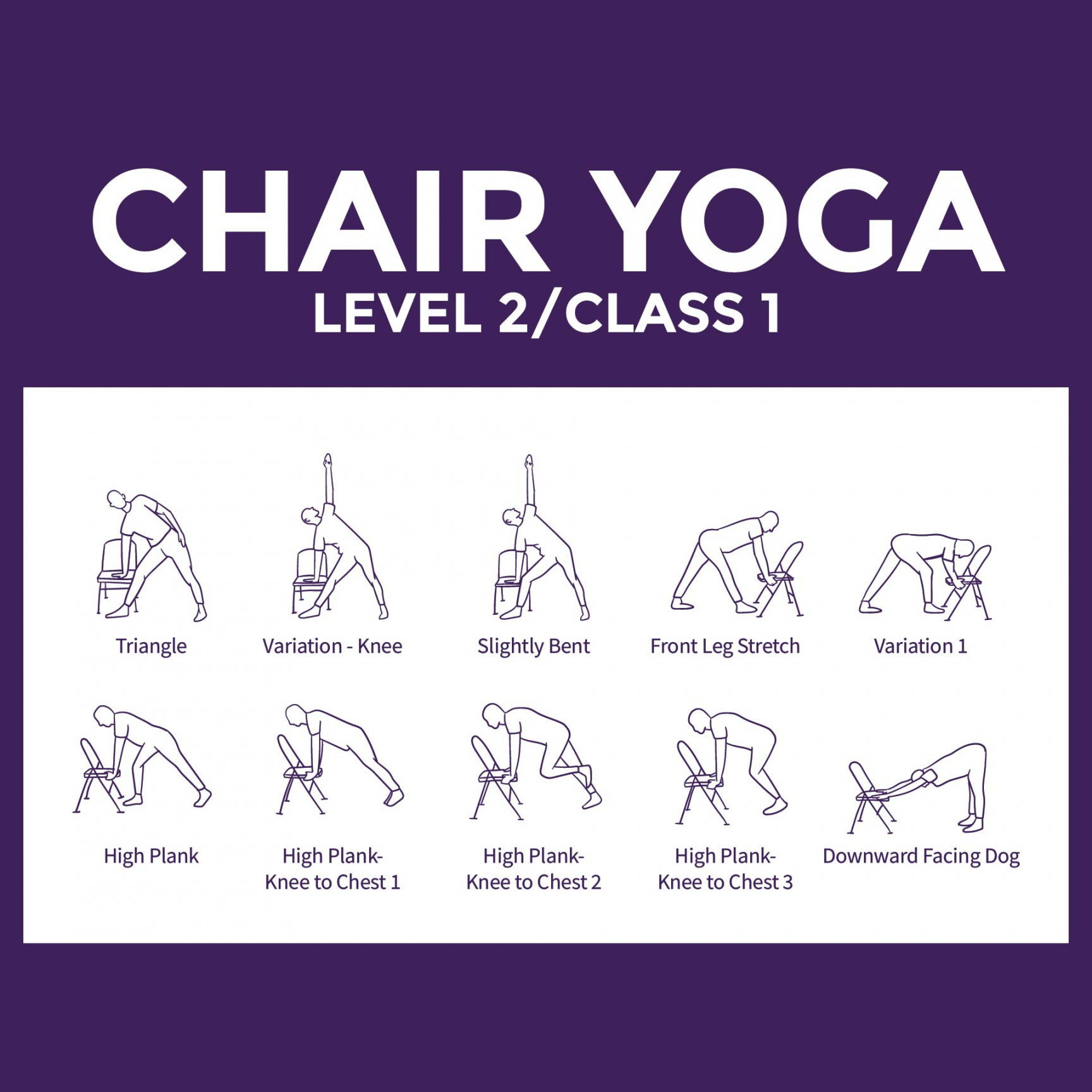 Free Printable Chair Yoga Exercises - Printable - Free Printable Chair Yoga Exercises - Printable Word Searches