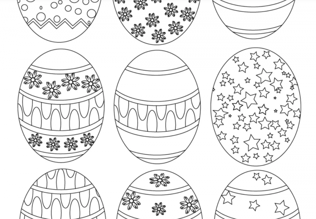 Free Printable Easter Eggs - Printable - Free Printable Easter Eggs for Window Egg Hunt  Come Together