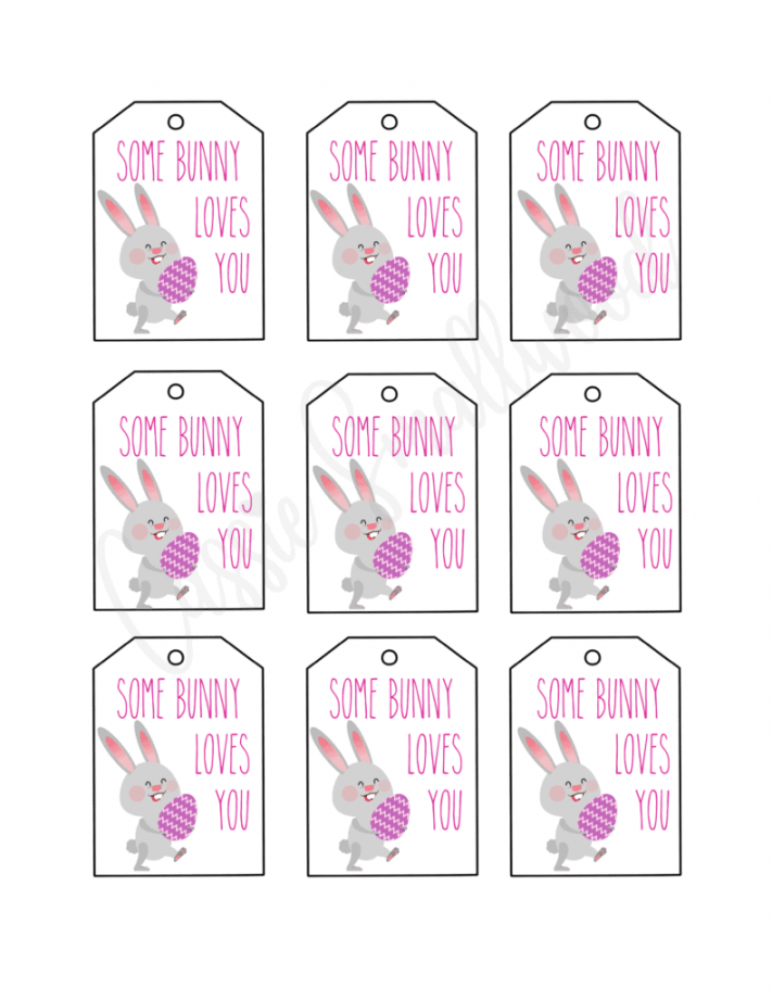Free Easter Tags Printables - Printable - Free Printable Easter Tags  Unique Designs - Cassie Smallwood