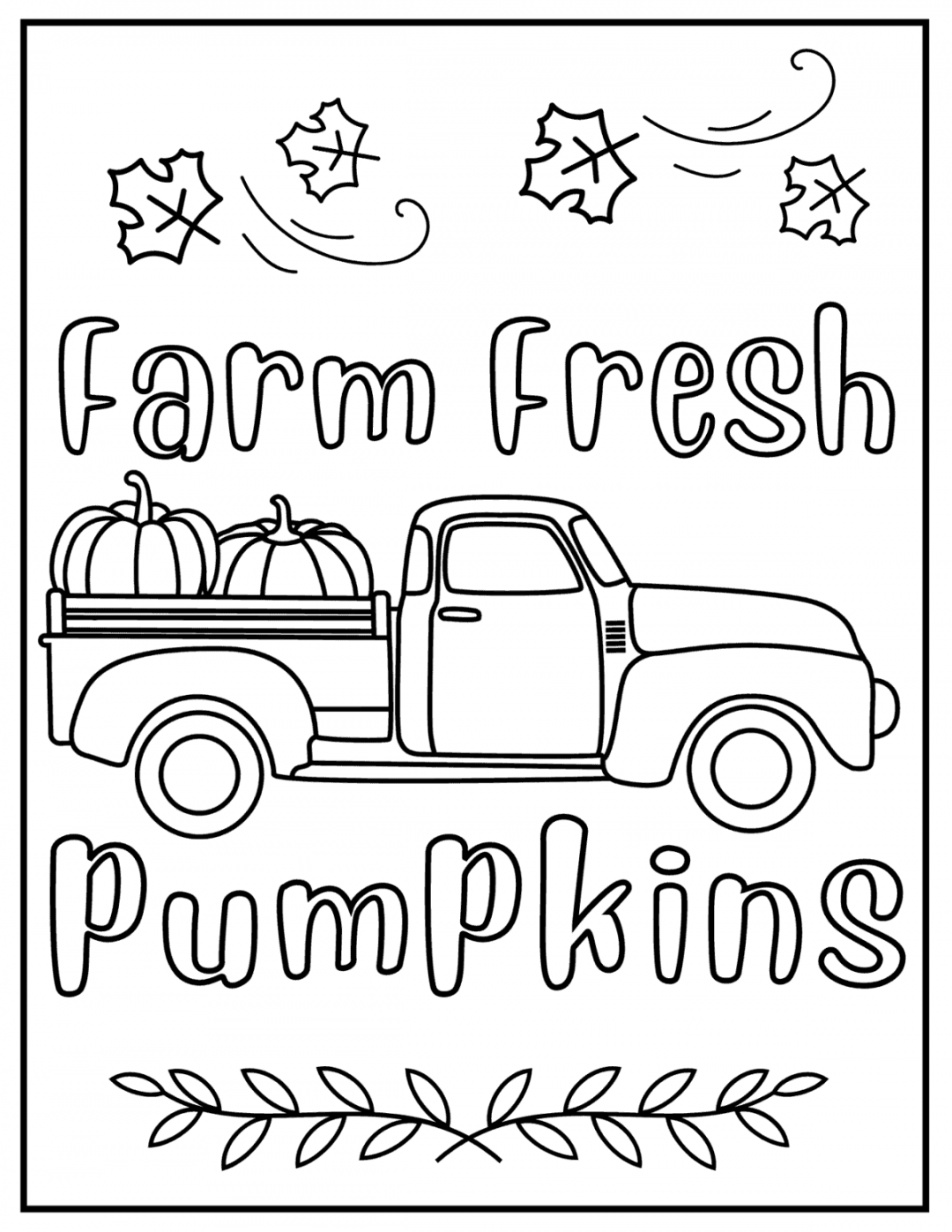 Free Printable Coloring Pages For Fall - Printable -  Free Printable Fall Coloring Pages - Prudent Penny Pincher