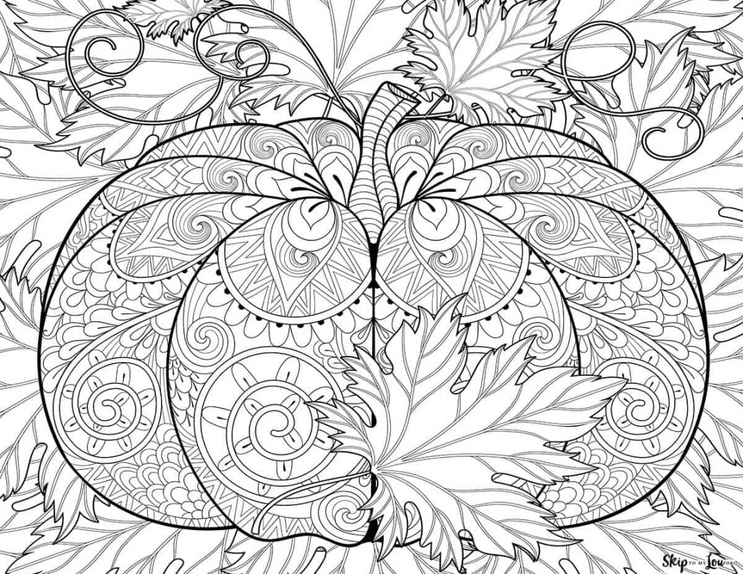Free Fall Printable Coloring Pages - Printable - FREE Printable Fall Coloring Pages  Skip To My Lou