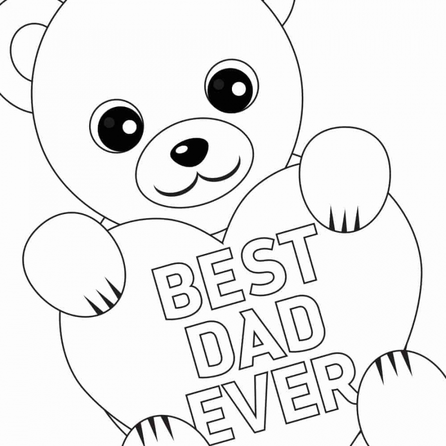 Free Printable Fathers Day Cards To Color - Printable - Free Printable Father