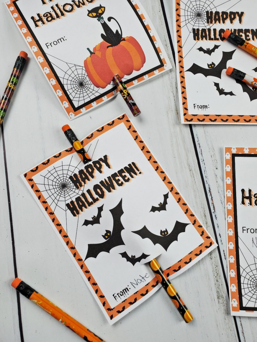 Free Halloween Tag Printables - Printable - FREE Printable Halloween Tags for Easy Small Gifts! - Leap of