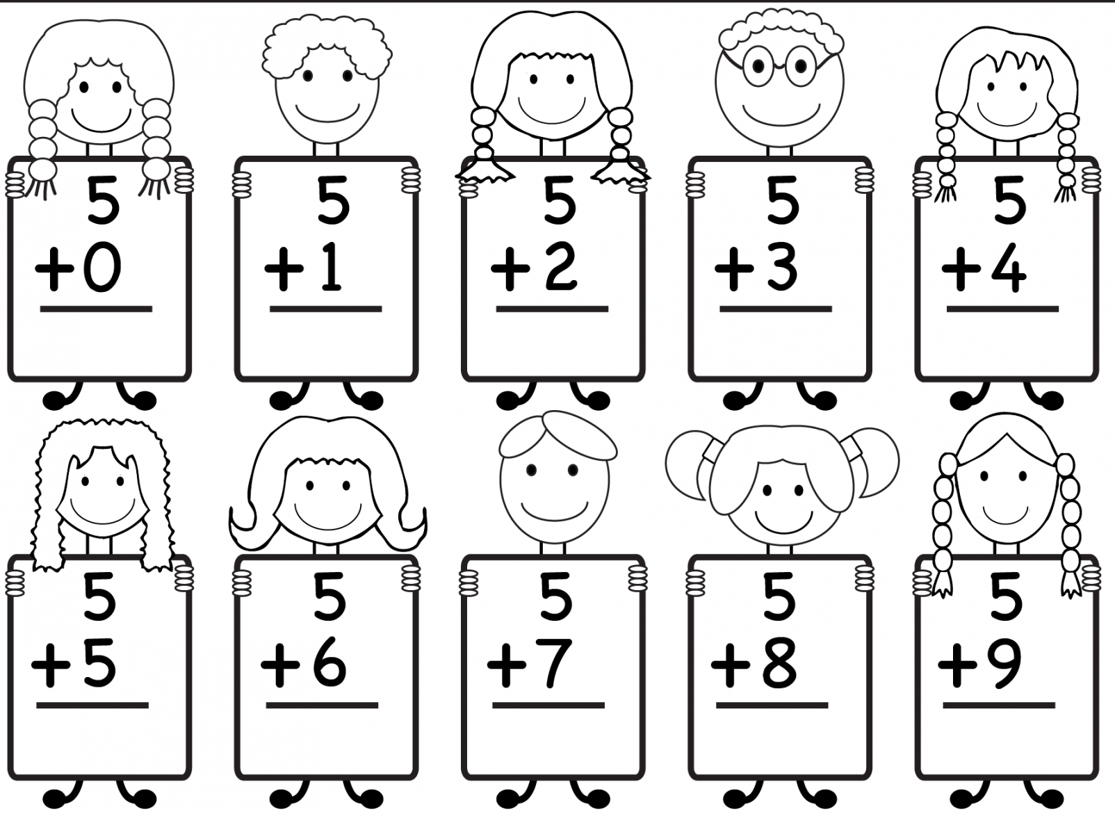 Free Printable Kindergarten Math Worksheets - Printable - Free Printable Kindergarten Math Worksheets