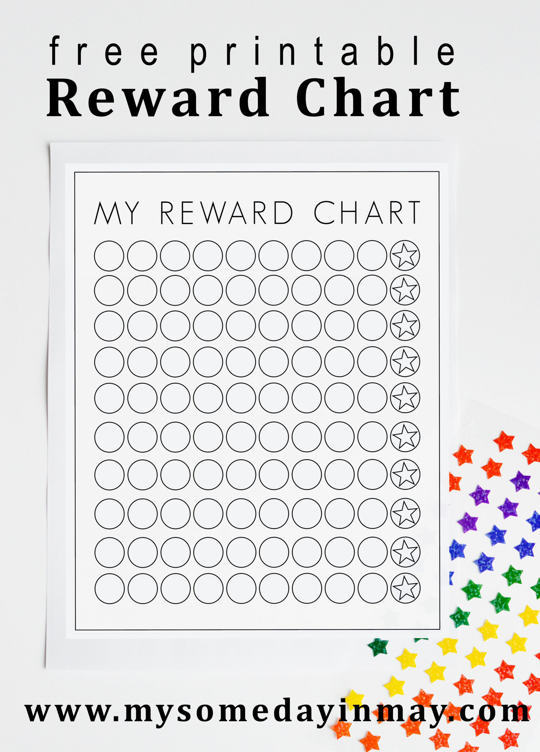 Free Printable Sticker Charts - Printable - Free Printable Reward Chart  Sticker chart printable, Reward