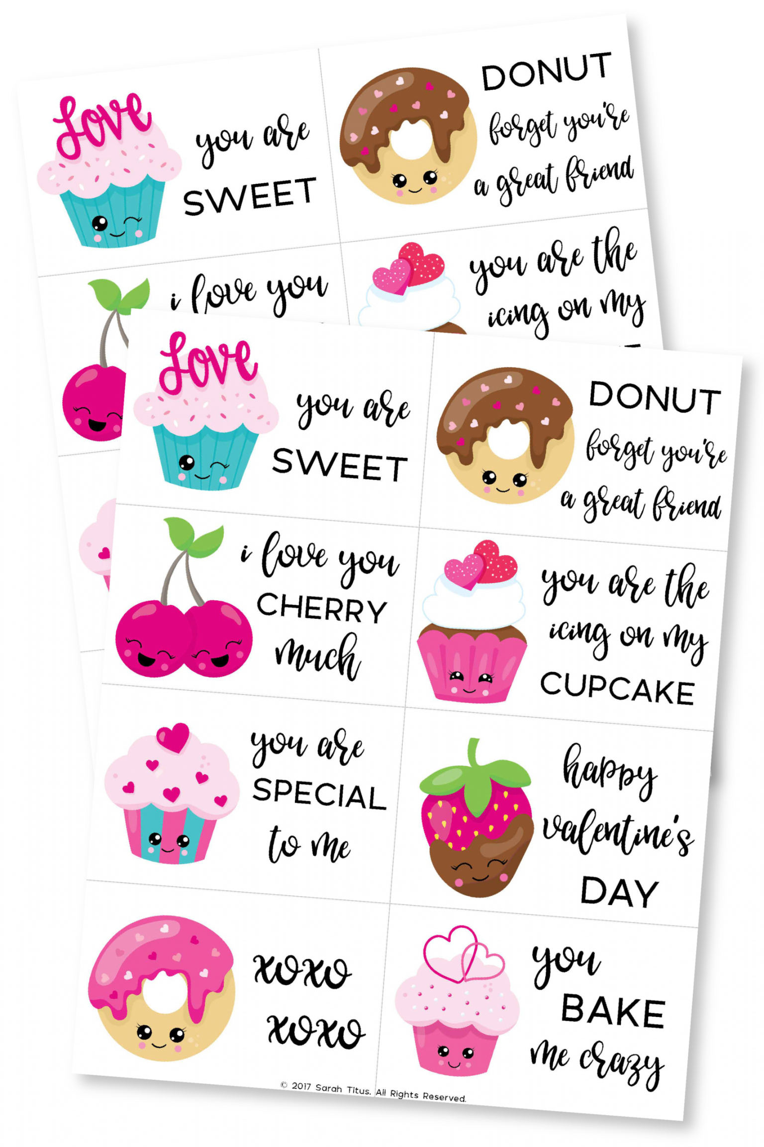 Printable Valentines Cards Free - Printable - + Free Printable Valentine Cards for Kids - Sarah Titus