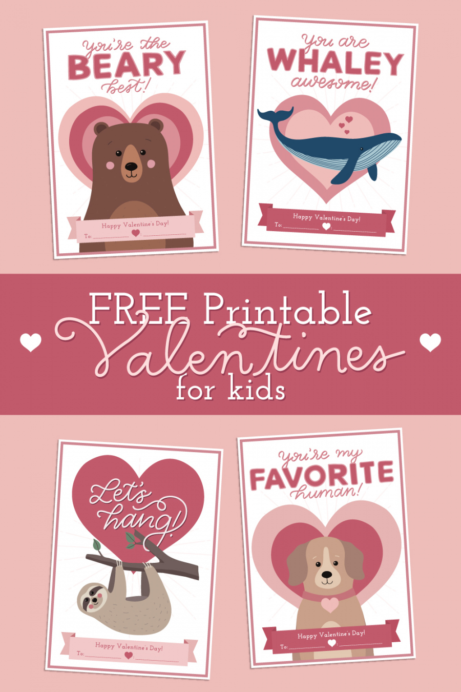 Free Valentines Cards Printable - Printable - Free Printable Valentine Cards for Your Kids  Vivint