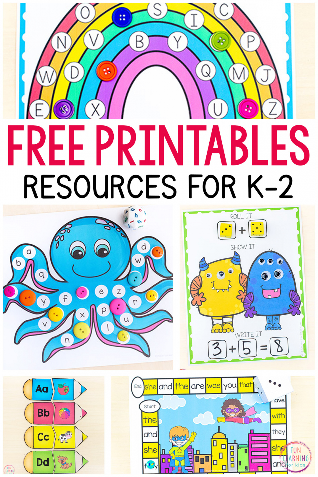 Free Printables For Kids - Printable - + Free Printables and Activities for Kids