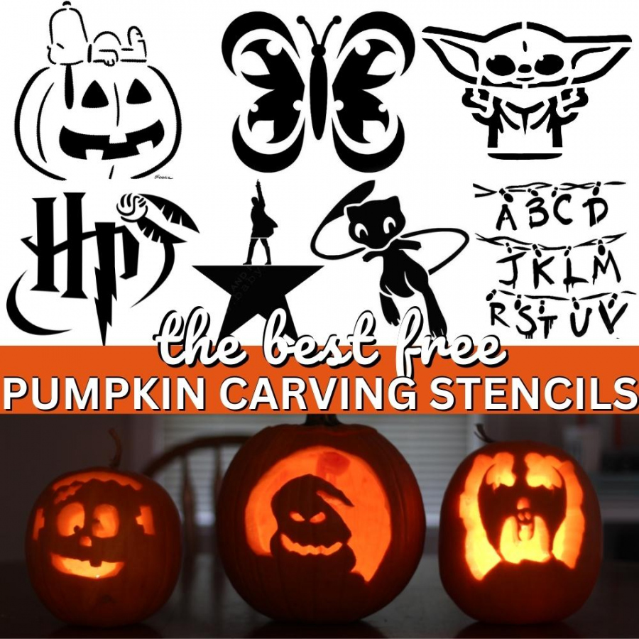 Free Printable Pumpkin Carving Stencils - Printable -  Free Pumpkin Carving Patterns and Printable Pumpkin Templates!