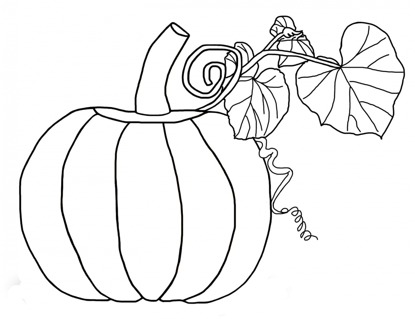 Free Printable Pumpkin Coloring Pages - Printable - Free Pumpkin Coloring Pages for Kids