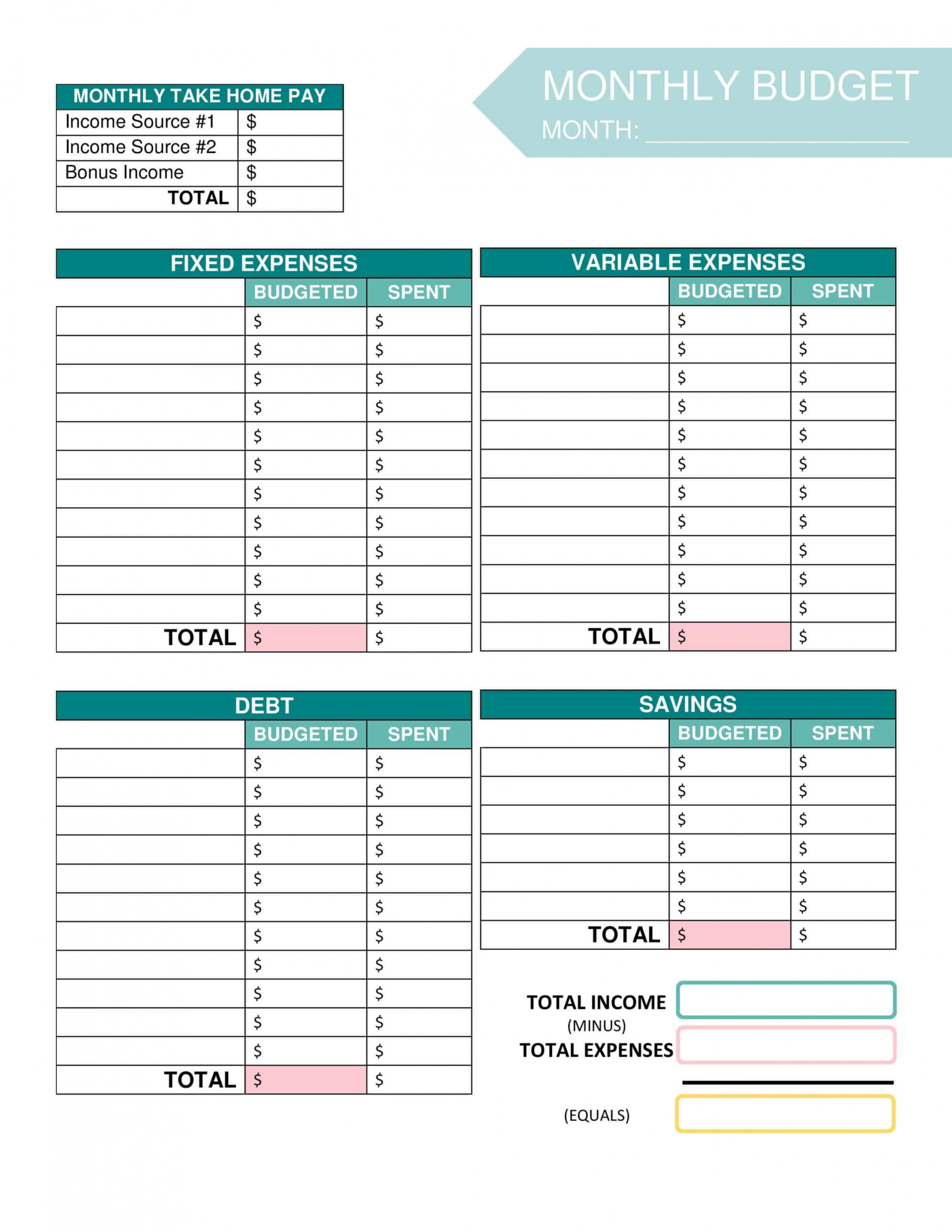 The Budget Mom Free Printables - Printable - Free Resource Library  Budgeting, Monthly budget, Budgeting money