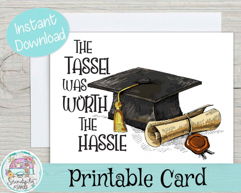 Free Printable Graduation Cards - Printable - Graduation Printable Card Freebie and Gift Ideas - Serendipity and