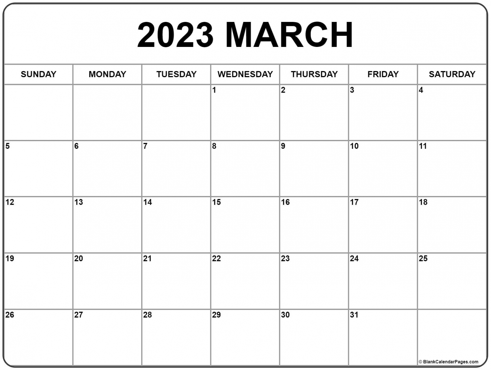 March Free Printable Calendar - Printable - March  calendar  free printable calendar