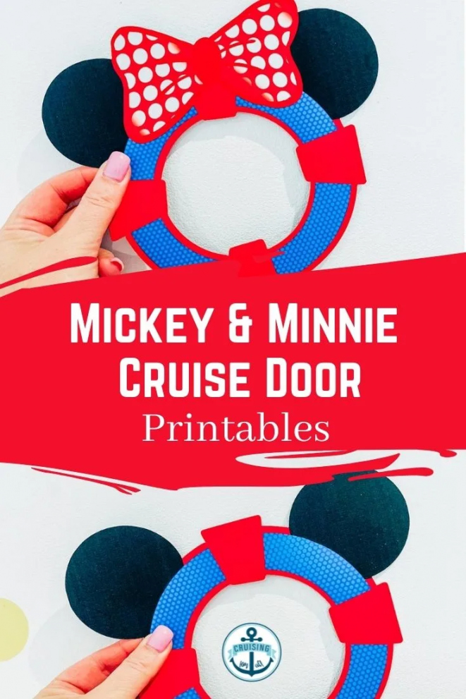 Free Printable Cruise Door Decorations - Printable - Mickey And Minnie Cruise Door Free Printables - Cruising For All