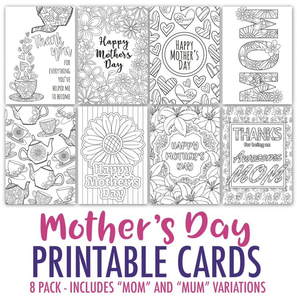 Printable Free Mothers Day Card - Printable - Mother