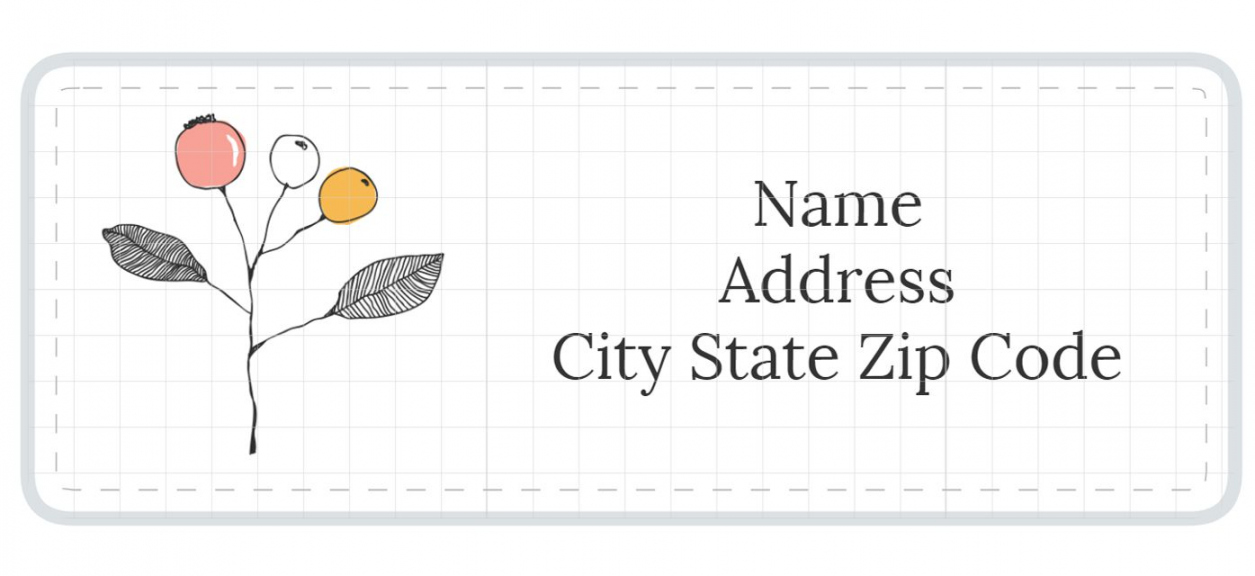 Free Printable Labels Templates - Printable -  Places to Find Free Stylish Address Label Templates