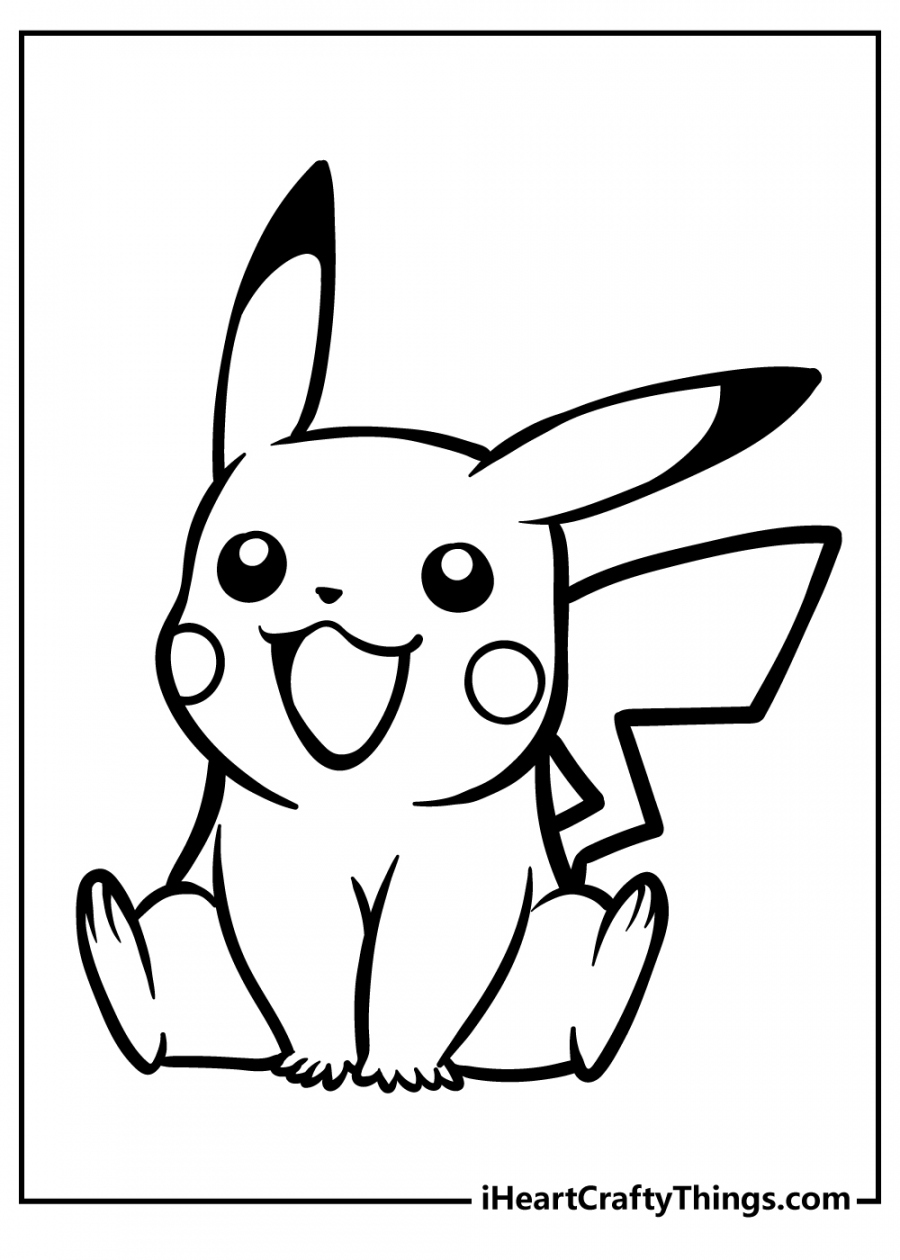 Free Pokemon Coloring Pages Printable - Printable - Printable Pokemon Coloring Pages (Updated )
