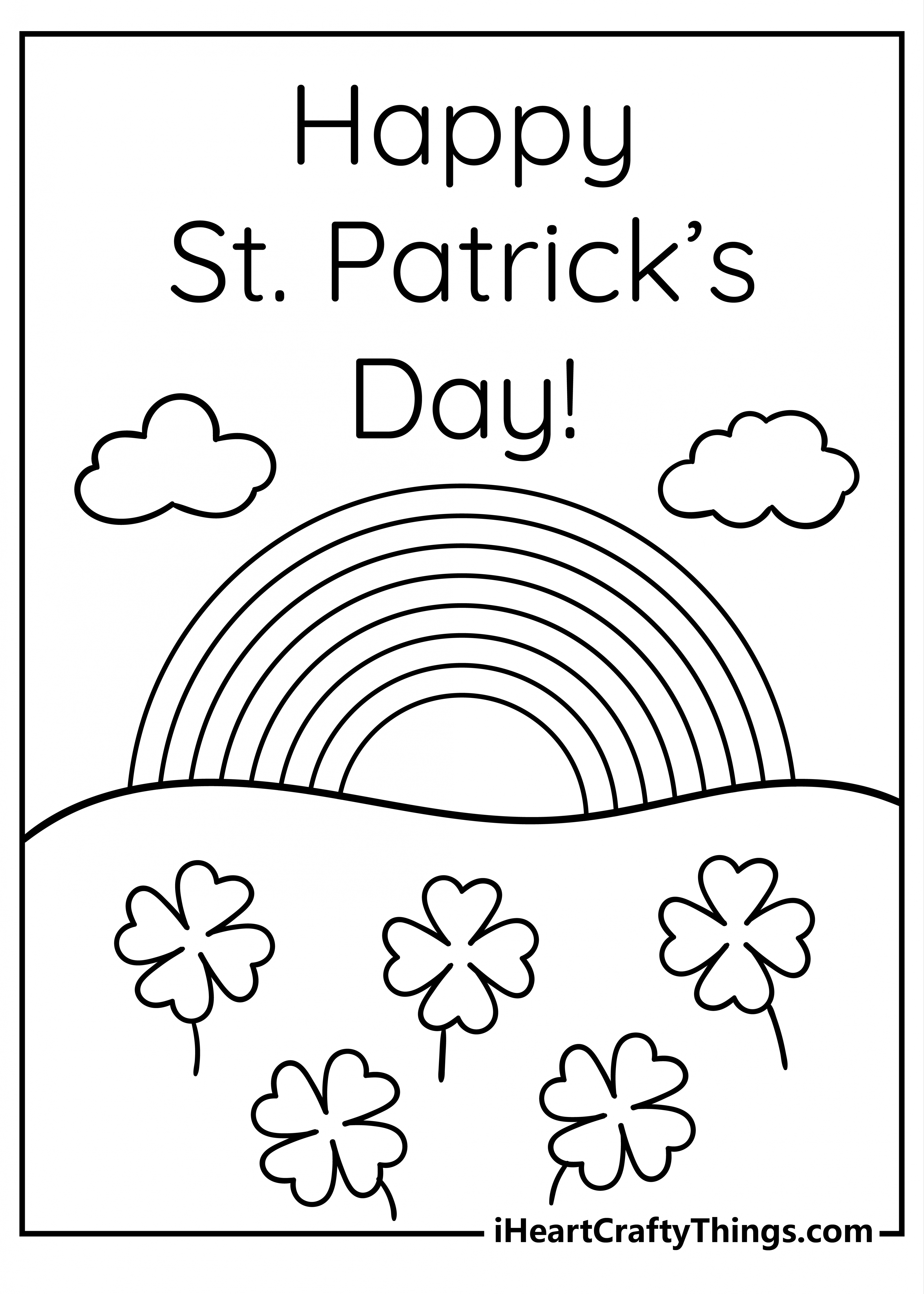 Free St Patrick Day Printables - Printable - Printable St Patrick