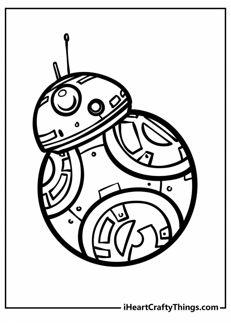 Free Printable Coloring Pages Star Wars - Printable - Printable Star Wars Coloring Pages (Updated )