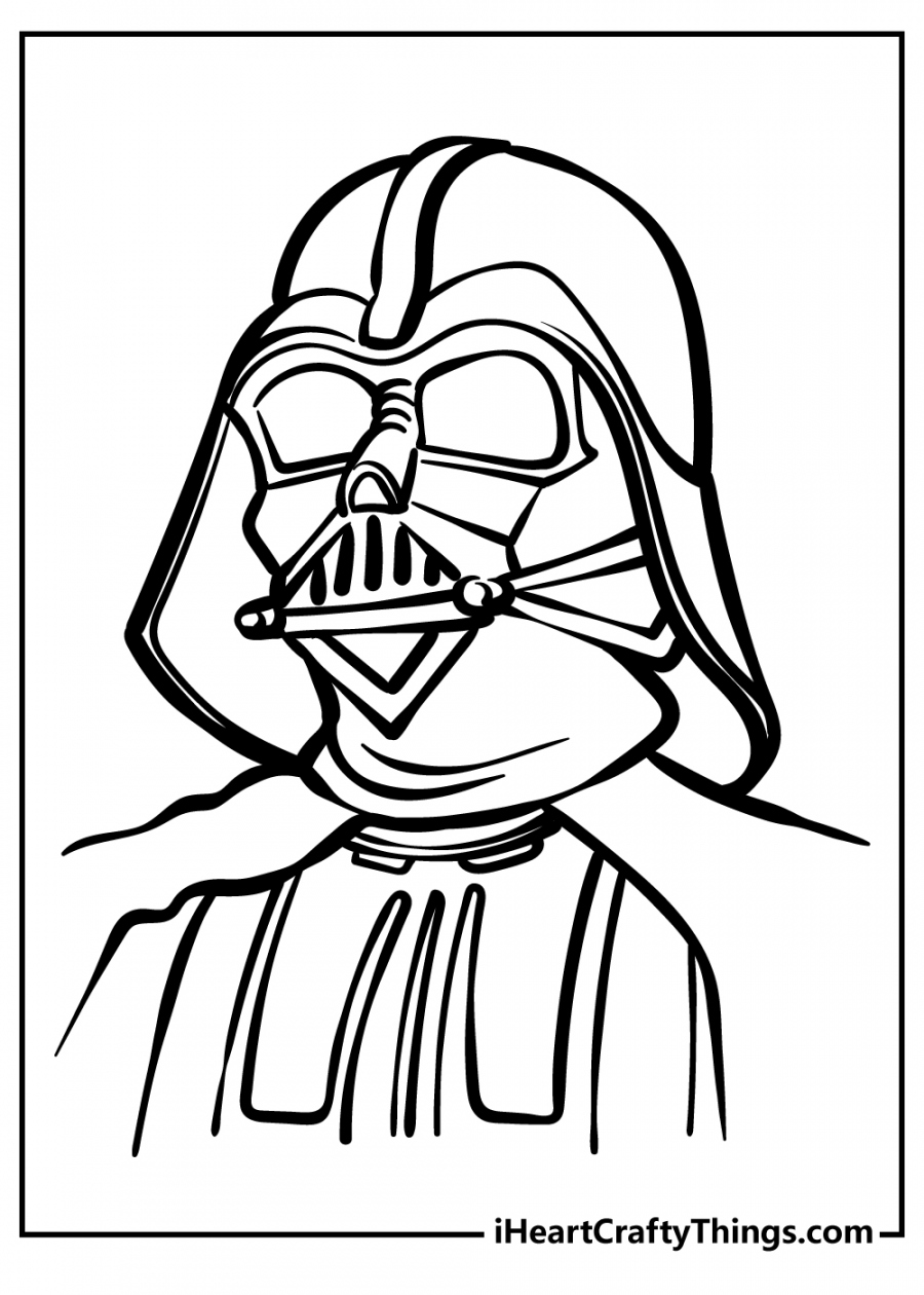 Free Printable Coloring Pages Star Wars - Printable - Printable Star Wars Coloring Pages (Updated )