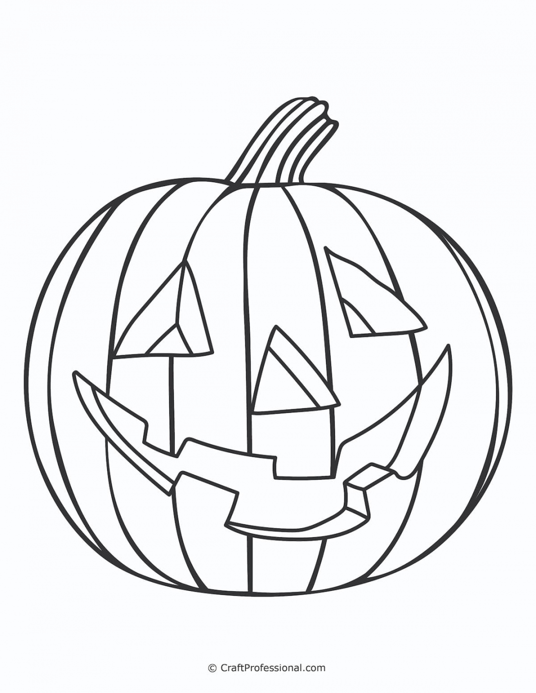 Free Printable Pumpkin Coloring Pages - Printable -  Pumpkin Coloring Pages - Free Printables for Kids & Adults to Color