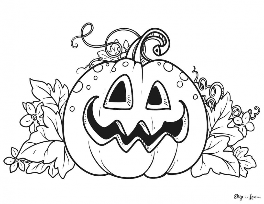Free Printable Pumpkin Coloring Pages - Printable - Pumpkin Coloring Pages  Skip To My Lou