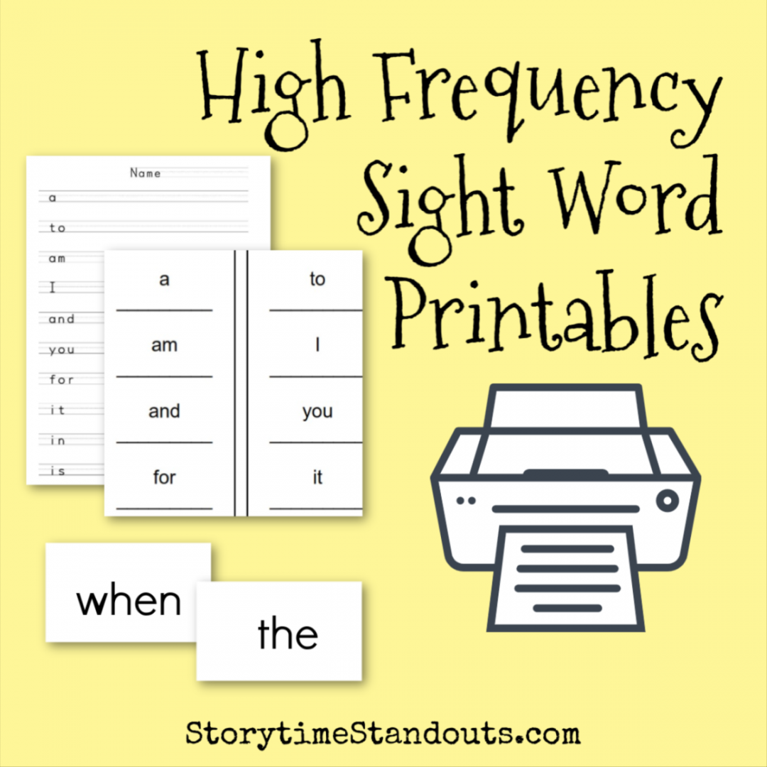 Free Printable Sight Words - Printable - Sight Word Printables and Resources for Home and School