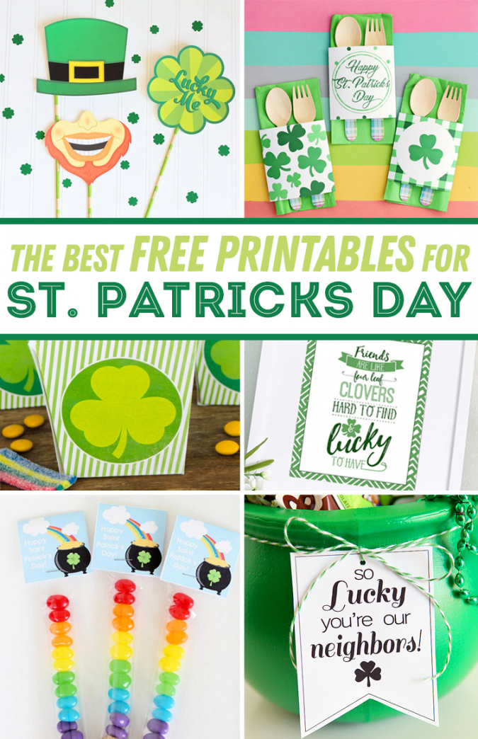 Free St Patrick Day Printables - Printable - St