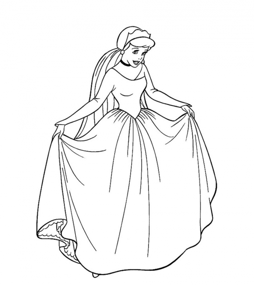 Free Princess Coloring Pages Printable - Printable - Top  Free Printable Princess Coloring Pages Online