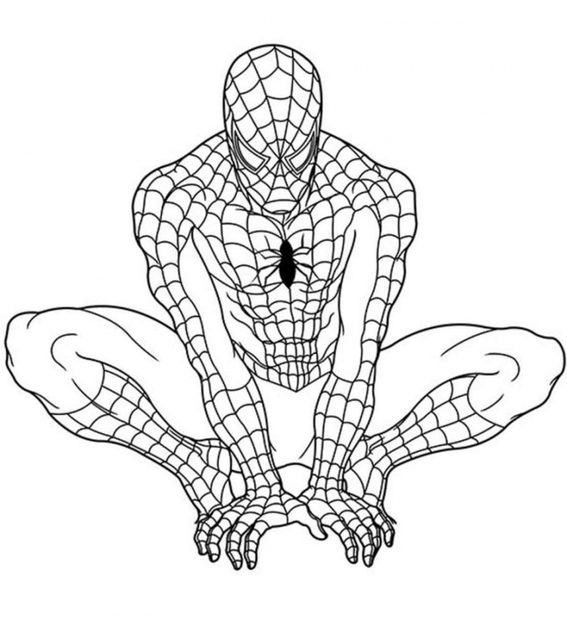 Free Printable Superhero Coloring Pages - Printable - Top  Free Printable Superhero Coloring Pages Online