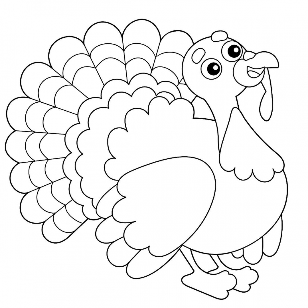 Free Printable Turkey Coloring Pages - Printable - Turkey Coloring Pages: Free & Fun Printable Coloring & Activity