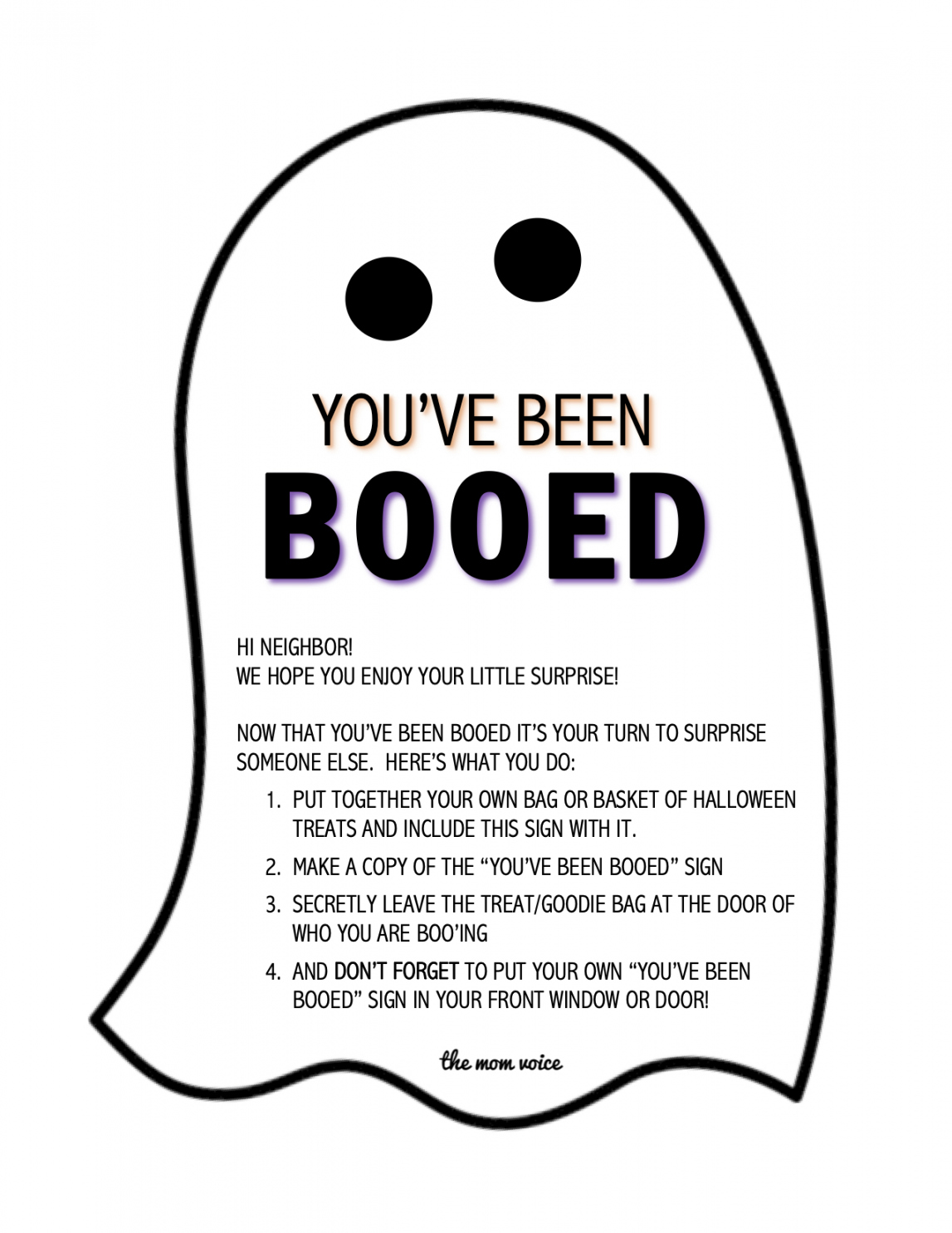 You Ve Been Booed Free Printables - Printable - You