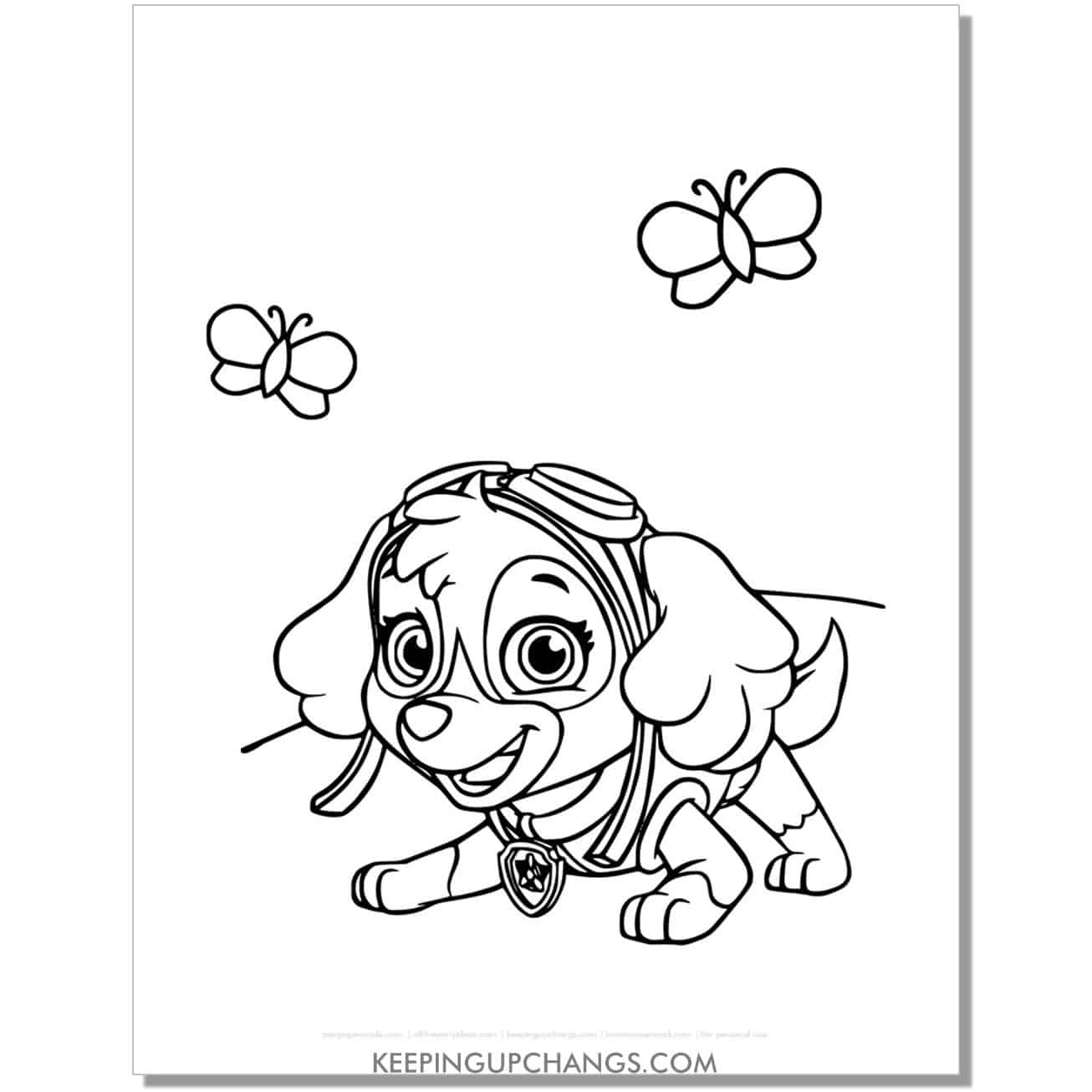27+ Free Paw Patrol Coloring Pages, Sheets [Popular Printables!] for Free Printable Paw Patrol Easter Coloring Pages