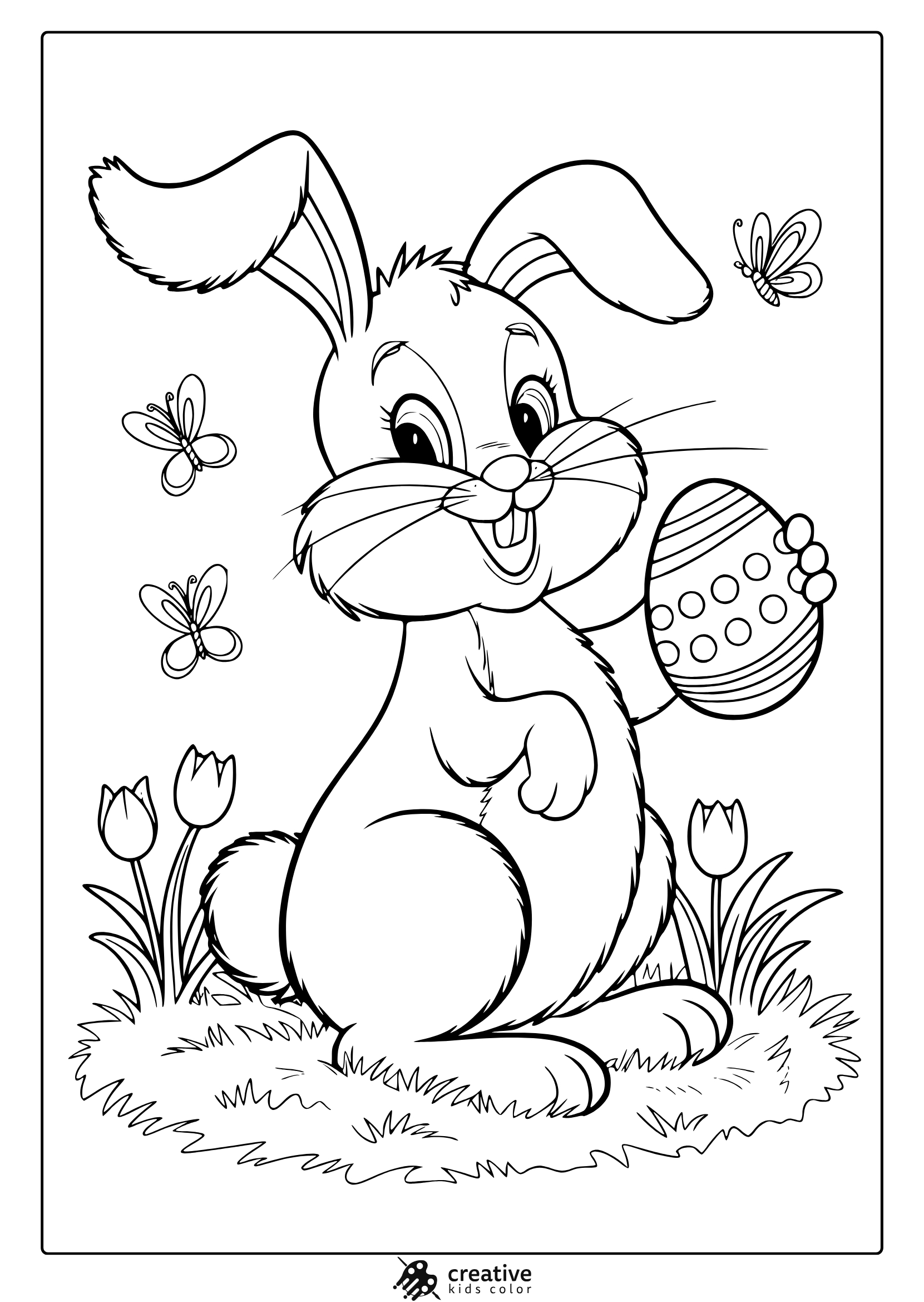 30+ Easter Coloring Pages (Free Printable Pdfs) regarding Printable Easter Drawings